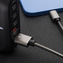 **Robustes 2m USB A zu Typ C 66W Kabel** – Schnelles Laden & Datenübertragung! Ideal für Smartphones/Tablets. Langlebig, flexibel, sicher. CE/RoHS zertifiziert. Ideal für Unterwegs.