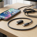 Blue Star USB-C auf Lightning Adapter: Verwandeln Sie Ihr USB-C Kabel in einen Lightning-Anschluss für effizientes Laden und schnelle Datenübertragung Ihrer Apple-Geräte. Ideal für iPhones und iPads, kompakt und reisefreundlich. Jetzt wechseln, zukunftssicher bleiben!