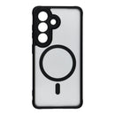 Entdecken Sie das Samsung Galaxy S26 Full Matte Mag Cover: fortschrittlicher Schutz, integrierte MagSafe-Technologie für kabelloses Laden, und elegantes Matte-Finish. Ideal für Technikliebhaber!