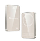 Die Forcell F-Energy SuperSlim F10K8 ist eine elegante Powerbank mit 10.000 mAh Kapazität und unterstützt die MagSafe-Technologie. Mit einer Leistung von 15W und fortschrittlicher Schnellladefunktion (QC4.0, PD3.0) ist sie ideal für Apple-Geräte wie iPhone, AirPods und Apple Watch. Ihr schlankes Titanium-Sand-Design macht sie nicht nur funktional, sondern auch stilvoll. Die hohe Effizienz sorgt dafür, dass deine Geräte schnell und sicher aufgeladen werden können.