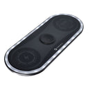 Entdecken Sie die Eleganz und Leistung des Forcell F-ENERGY Ellipse 3-in-1 15W Wireless Charger! Perfekt für iPhone, Apple Watch und AirPods. Laden Sie alle Ihre Geräte schnell und einfach, ohne Kabelsalat. Ideal für Reisen durch kompaktes Design.