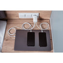 Forcell Travel Charger GaN 65W with 2x USB type C socket, 1x USB A - 3A with PD and Quick Charge 4.0 function