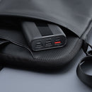 Die Forcell F-Energy Energo P20K2 Powerbank bietet eine Kapazität von 20.000 mAh und ermöglicht das schnelle Laden mit QC3.0 und PD 3A bei 22,5W. Mit ihrem integrierten LCD-Bildschirm zeigt sie den aktuellen Ladezustand an. Dank der USB-C und USB-A Anschlüsse können bis zu vier Geräte gleichzeitig aufgeladen werden. Ideal für unterwegs!