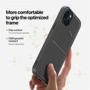 Schützen Sie Ihr Apple iPhone 13/14 mit dem Dux Ducis Rafi II Mag Case! MagSafe-kompatibel, stilvoll und sicher mit Kartenfach und RAFID-Schutz. Ideal für stilbewusste iPhone-Nutzer.