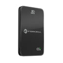 Die Forcell F-Energy SuperSlim F5K8 Powerbank bietet eine kompakte Lösung mit 5000 mAh kapazität. Sie unterstützt MagSafe-Technologie und bietet eine hohe Effizienz beim Laden dank QC 4.0 und PD 3.0 mit bis zu 15W. Ideal für iPhone, AirPods und Apple Watch, ist sie der perfekte Begleiter für unterwegs.