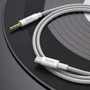 Entdecken Sie das HOCO UPA19 Audio-Kabel, 3,5 mm auf USB-C, perfekt für alle Audiogeräte. 1 m lang für flexible Nutzung! Ideal für MP3-Player, Kopfhörer & mehr. Robust & langlebig. Jetzt kaufen!