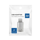 **Blue Star USB-C auf Lightning Adapter: Nahtlose Konnektivität**

Erleben Sie müheloses Aufladen und Synchronisieren Ihrer Apple-Geräte mit dem Blue Star USB-C auf Lightning Adapter. Ideal für iPhones und iPads, verbindet er USB-C mit Lightning. Hochgeschwindigkeitsdatentransfer garantiert.