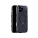 MagEasy iPhone 17 Pro Max MagSafe Clear Case - schwarzer Magsafe-Ring