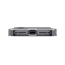 MagEasy iPhone 17 Pro MagSafe Clear Case - schwarzer Magsafe-Ring