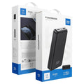 Die Blue Star Powerbank W2015 bietet eine beeindruckende Kapazität von 20.000 mAh und eine Ausgangsleistung von 2,1 A. Mit zwei USB-A und einem USB-C Anschluss ist sie ideal für die gleichzeitige Ladung mehrerer Geräte. Ihr schlankes Design und die hohe Effizienz machen sie zum perfekten Begleiter für unterwegs.