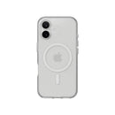 MagEasy iPhone 17 MagSafe Clear Case - weißer Magsafe-Ring