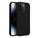 Eleganz trifft auf Schutz: Die schwarze Schutzhülle für das Apple iPhone 14 Pro umschließt das Smartphone nahtlos und bietet zuverlässigen Schutz vor Stößen und Kratzern, ohne dabei auf Stil zu verzichten.