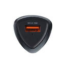 Entdecken Sie den FORCELL CARBON USB A Reiselader: Schnelles Laden mit bis zu 18W und QC 3.0. Universeller Anschluss, sicher & zertifiziert für alle Ihre Geräte!