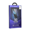 5D Premium Panzerglas mit Rahmen Samsung Galaxy A21s Schwarz