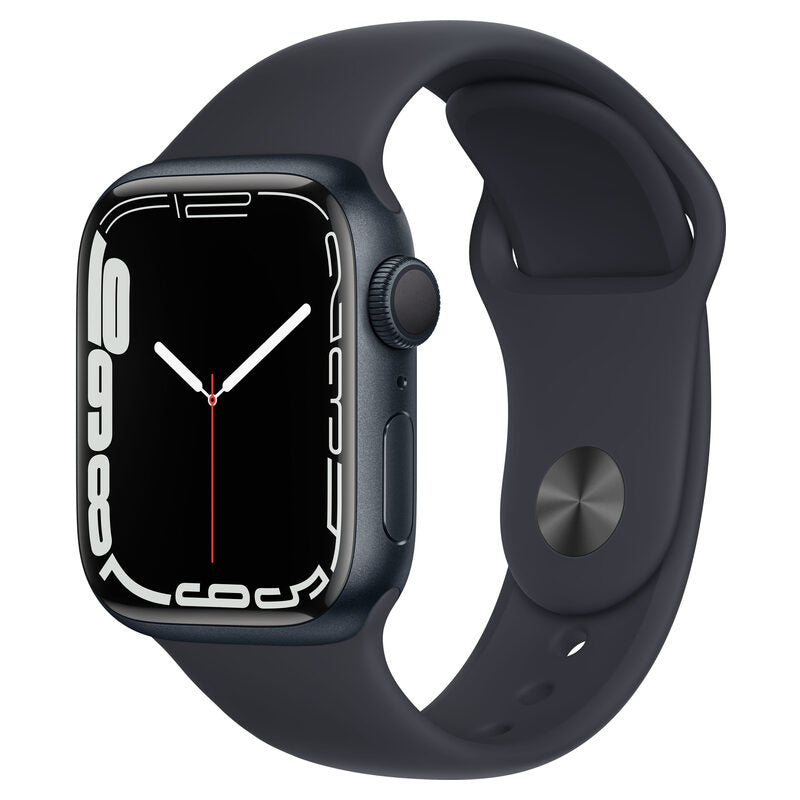 Apple Watch S7 GPS 41mm, Alu, schwarz