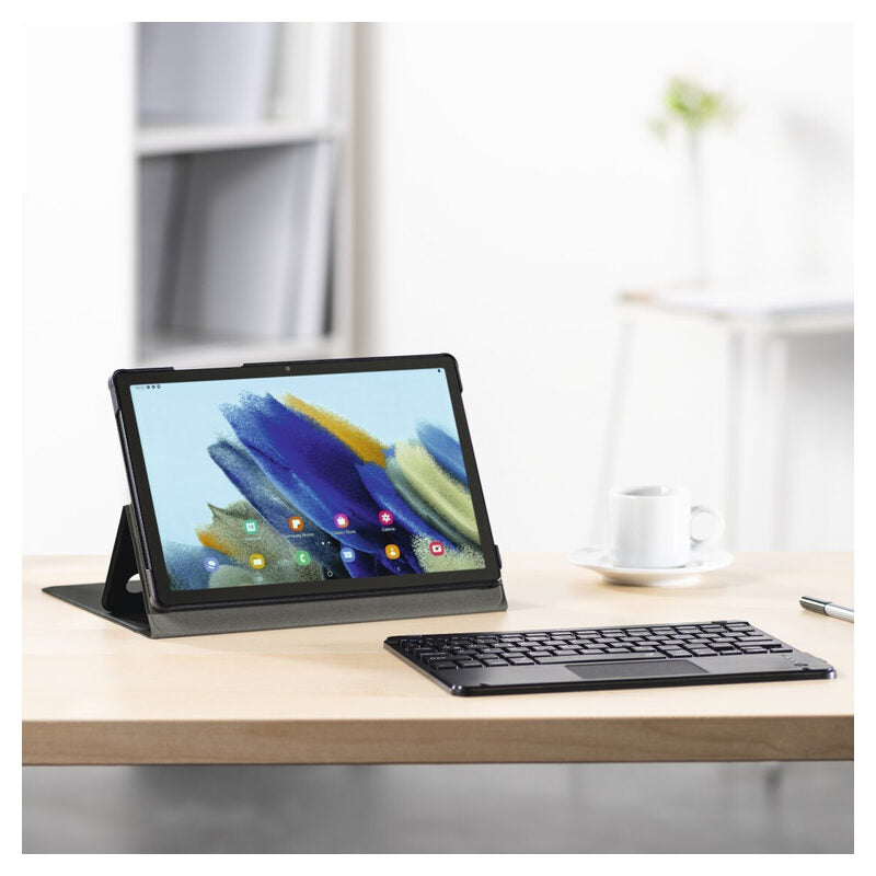 Bluetooth-Tastatur Hülle für Samsung Galaxy Tab A8 10.5, Schwarz