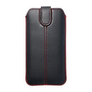 Elegantes Etui in schwarz für Smartphone mit Verschluss