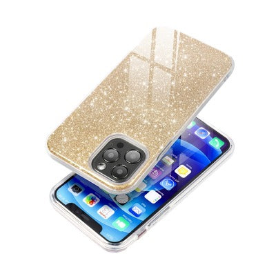 Forcell SHINING Case für Apple iPhone 13 Pro Max in gold