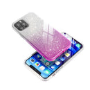 Forcell SHINING Case für Apple iPhone 13 Pro in pink-silber