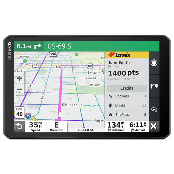 Garmin Navigationsgerät dēzl™ LGV810