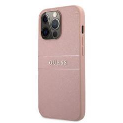 Guess PU Leather Saffiano Case for iPhone 13 Pro (6,1) Pink