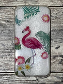 Handycover für Apple iPhone XS u. iPhone X mit Motiv FLAMINGO