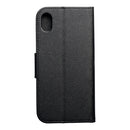 Handytasche für Apple iPhone XR in schwarz hinten