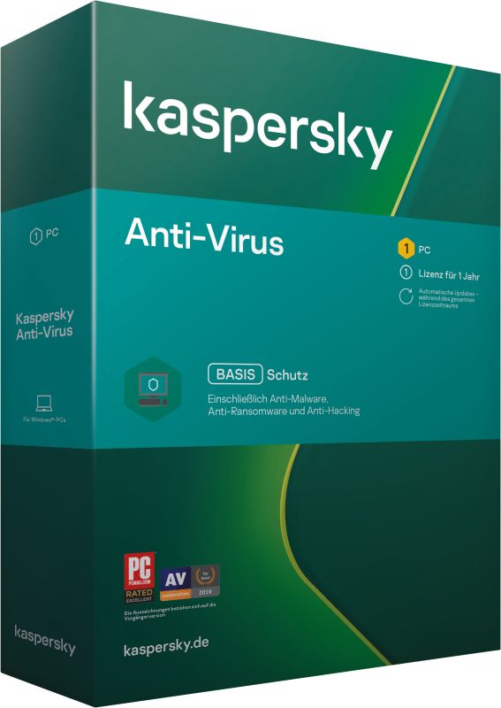 Kaspersky Antivirus 1 Gerät (2020)