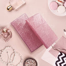 Klapphülle für Apple iPhone 13 mini glitzer-pink