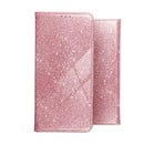 Klapphülle für Apple iPhone 13 mini glitzer-pink