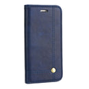Klapphülle für Apple iPhone XR in navy blau