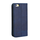Klapphülle für Apple iPhone XR in navy blau hinten