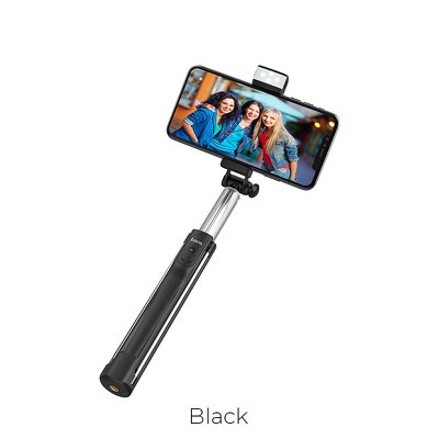 Universal Halterung für Handy und Kamera (Selfie Stick) mit Lampe