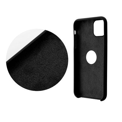 Silicone Hülle für Apple iPhone 13 schwarz