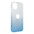 Backcover für iPhone 11 Transparent/Blau