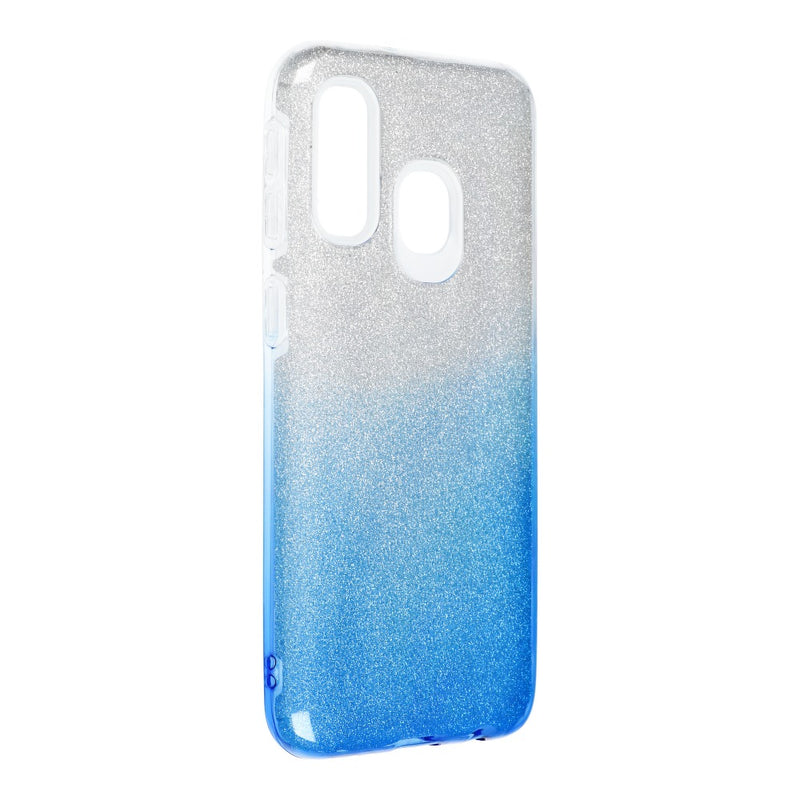 Backcover für Samsung Galaxy A40 Transparent/Blau