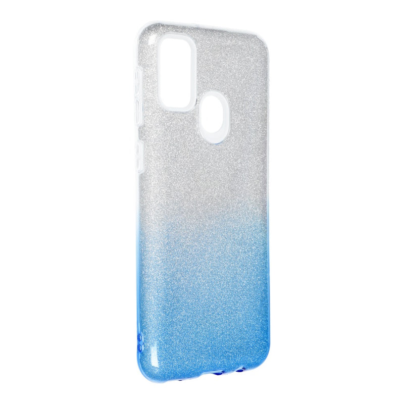 Backcover für Samsung Galaxy M21 Transparent/Blau