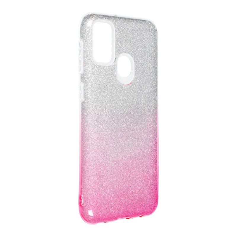 Backcover für Samsung Galaxy M21 Transparent/Rosa