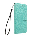 Gemustertes Flipcover für Samsung Galaxy S21 Plus Grün