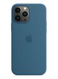 Apple iPhone 13 Pro Max Silikon Case mit MagSafe, eisblau