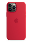 Apple iPhone 13 Pro Max Silikon Case mit MagSafe, (PRODUCT)RED