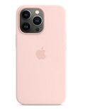 Apple iPhone 13 Pro Silikon Case mit MagSafe, kalkrosa