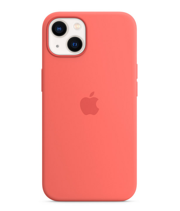 Apple iPhone 13 Silikon Case mit MagSafe, pink pomelo