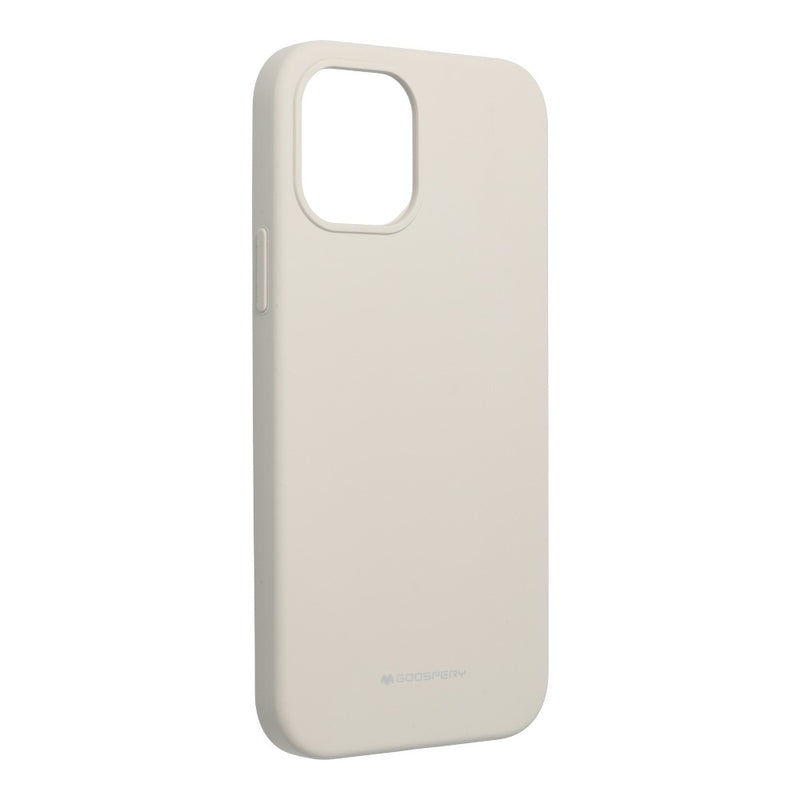 Silikon Cover für iPhone 12 / 12 Pro grau