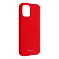 Silikon Cover für iPhone 12 / 12 Pro Rot
