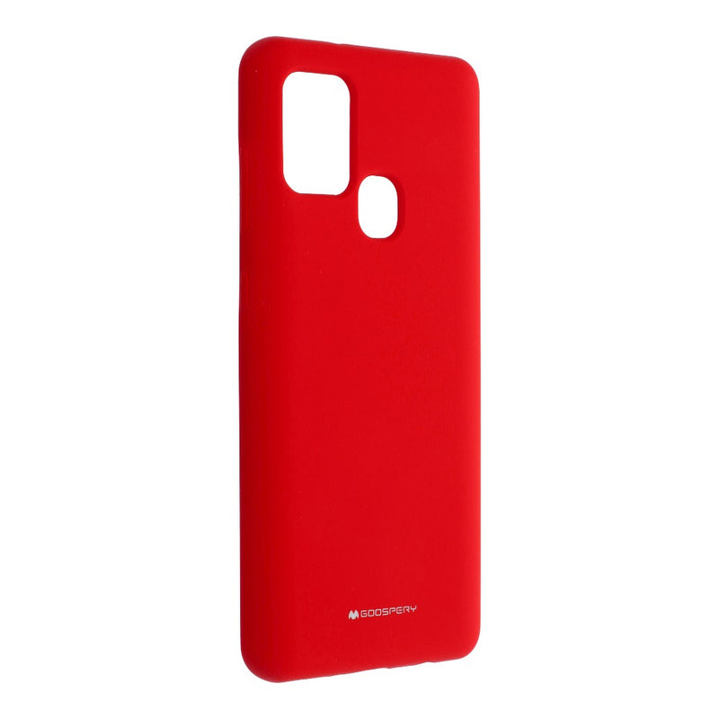 Silikon Cover für Samsung Galaxy A21s Rot