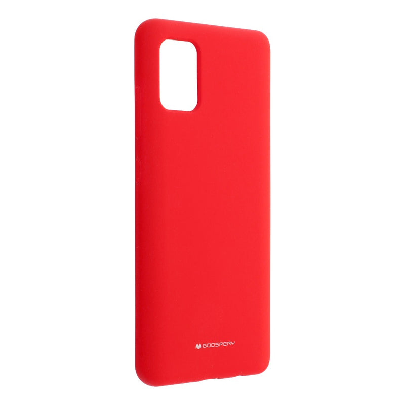 Silikon Cover für Samsung Galaxy A51 Rot
